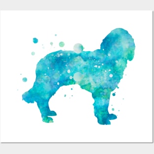 English Cocker Spaniel Watercolor Painting Posters and Art